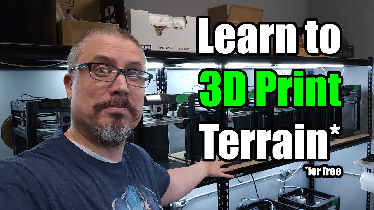 Should I make a 3D Printing Terrain course? - YouTube