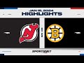 NHL Highlights | Devils vs. Bruins - January 15, 2024 image