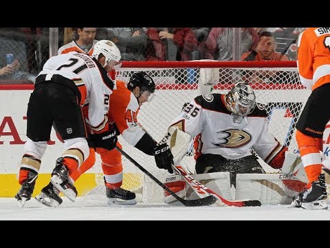 philadelphia flyers vs anaheim ducks 24 october 2017 youtube flyers ducks fight