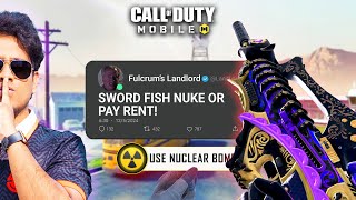 This is the most Hardest Gun to ☢️NUKE with in Call of Duty: Mobile! Best Swordfish Gunsmith!
