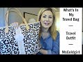 What's In My Travel Bag | Travel Outfit | MsGoldgirl