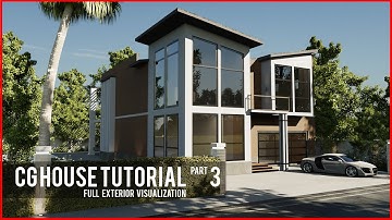 How to Create a Modern House in Blender | Part 3 | Blender 2.82