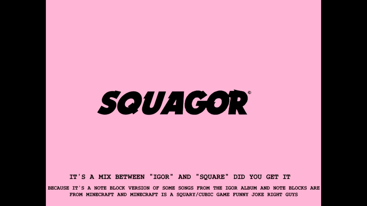 4 IGOR songs, except Tyler, the creator played too much minecraft - YouTube
