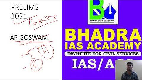 UPSC Prelims-2021 Answer Key/ UPSC Prelims Answer Key/ UPSC Prelims History Analysis