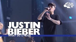 Justin Bieber - 'What Do You Mean?' (Jingle Bell Ball 2015) Resimi