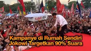 Jokowi Targetkan Menang 90 Persen Lebih di Solo