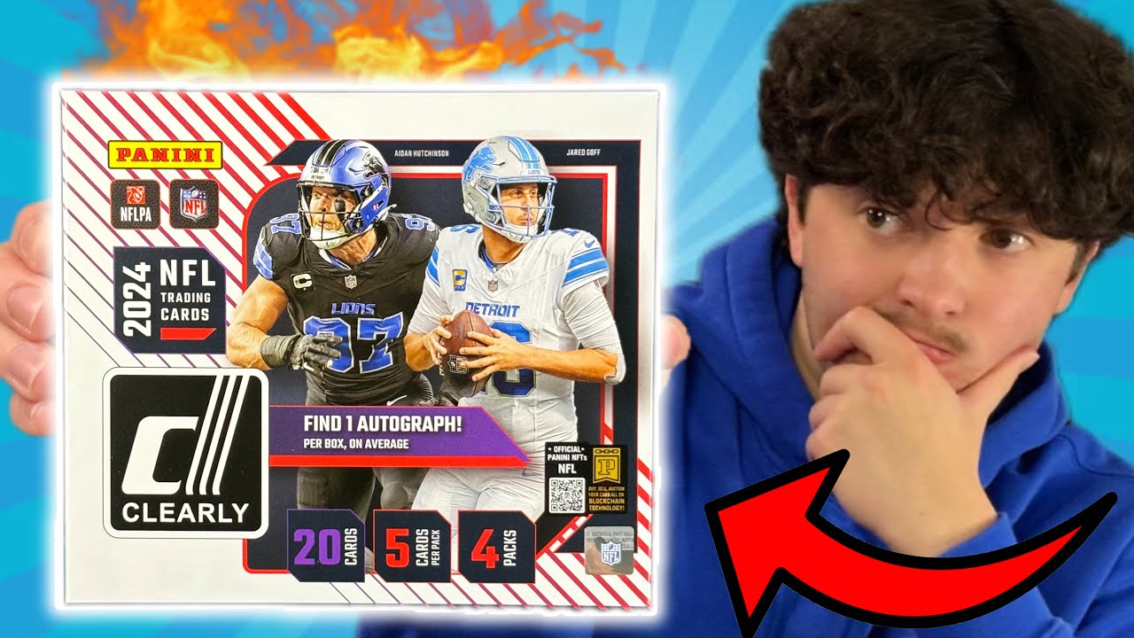 THIS IS SO BAD!… (2024 Clearly Donruss Football Hobby Box)