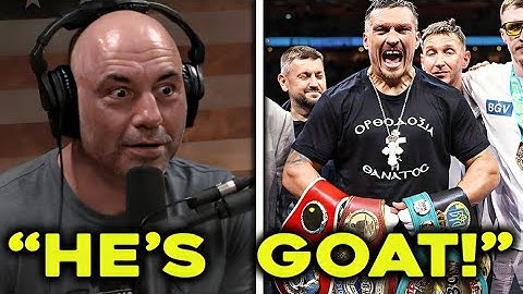 "USYK IS THE GOAT!" – Joe Rogan Praises Oleksandr Usyk!
