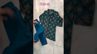 Baby Girl Cor-Ord Set Kurti Cutting ✂️ Stitching Tutorial #kurti #shorts #yt #firdoshsaifi