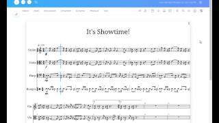 It's Showtime! - Sheet music - Toby Fox