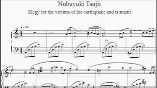 Nobuyuki Tsujii Elegy for Victims of Earthquake and Tsunami Sheet Music after 10 Years in 2021