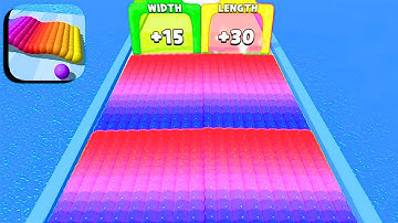 Satisfying Mobile Game Canvas Run  Top Gameplay Walkthrough Big Update Freeplay Max Levels