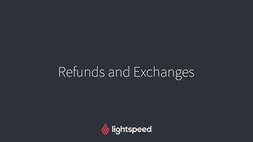 Refunds and Exchanges