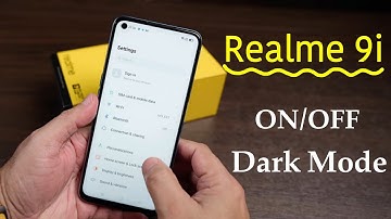 Realme 9i Dark Mode Settings | How to Activate Dark Mode on Realme 9i
