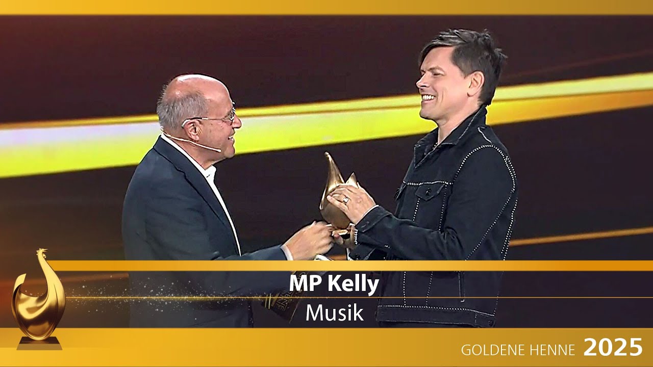 MICHAEL PATRICK KELLY gewinnt Goldene Henne in Musik | Goldene Henne 2025 | MDR