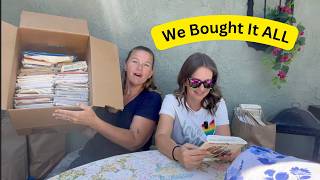 We Bought an ENTIRE File Cabinet of Sewing Patterns at an Estate Sale.