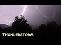 Heavy thunderstorm sounds and real lightning 12 hours sleep relax