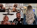 A WEEK IN MY LIFE AS A HAIRDRESSER • come to work with me! | Abby & Vinny