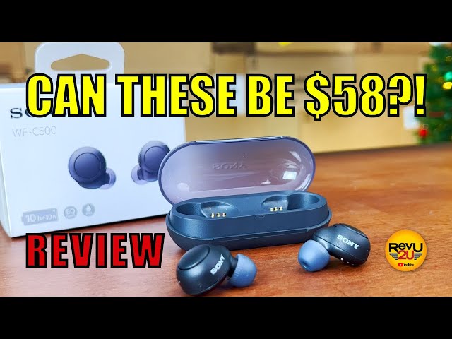 Don't Pay $100, Get Sony WF-C500 Truly Wireless Bluetooth Earbuds