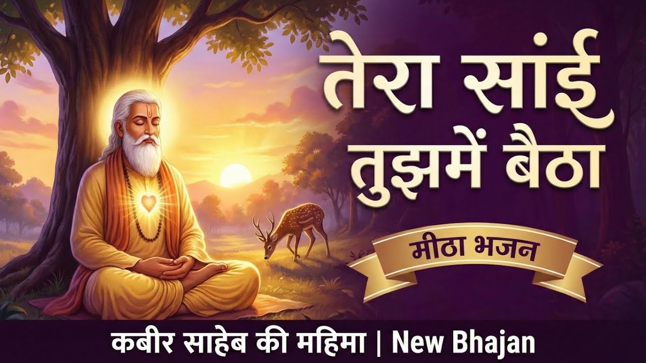 तेरा सांई तुझमें बैठा | Tera Sai Tujh Mein Baitha | Sant Kabir Amritvani | Nirgun Bhajan