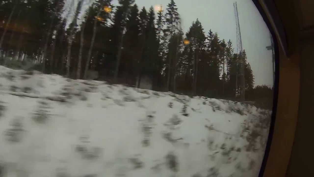 Youtube Auto-"stabilized" Five minutes on the Arlanda Express