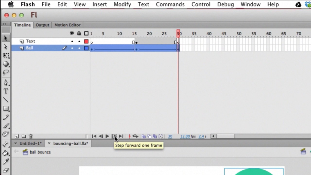 Adobe Flash Frames and Layers (MiniLessonMovie SBS4.2 Part 2) YouTube