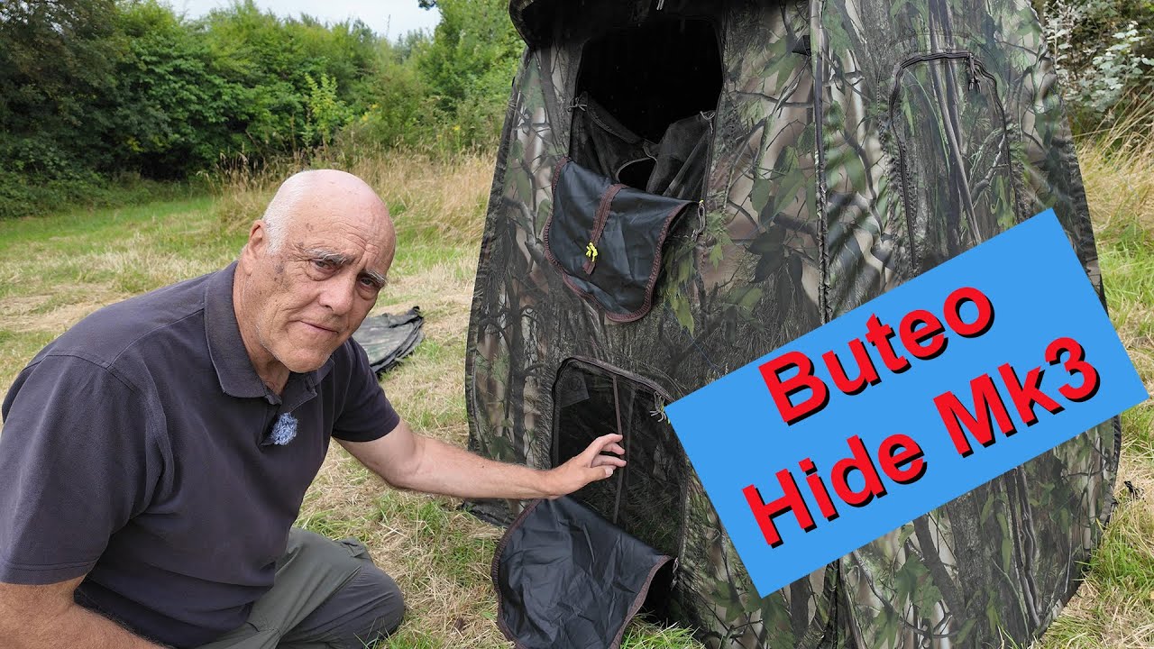 Я тестирую новейшие укрытия Buteo: Mk 3 Photo Hide для одного человека и Aquila для двоих.