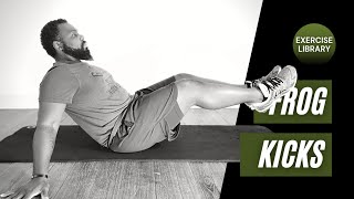 Exercise Library: Frog Kicks