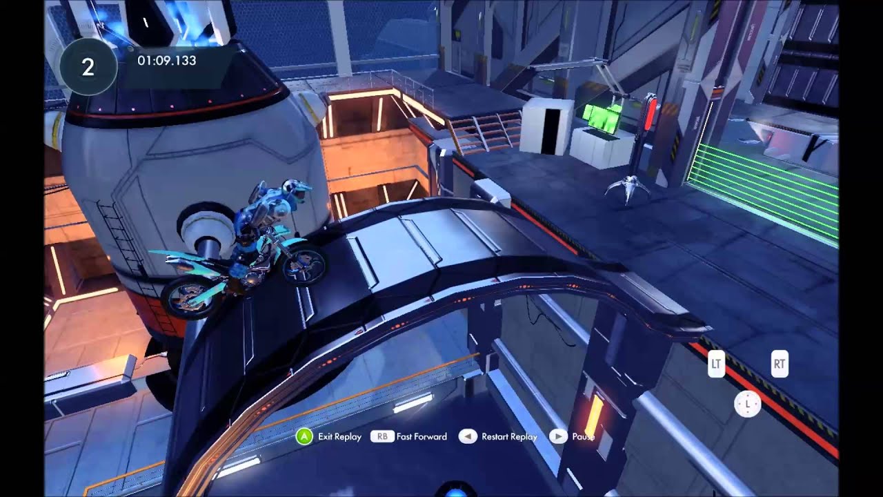 Trials Fusion, Stratosphere gravity glitch