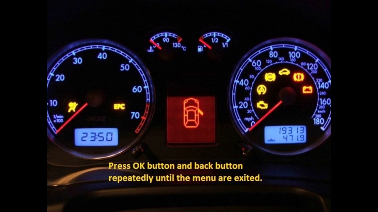 Dodge Stealth - how to reset service light indicator - YouTube