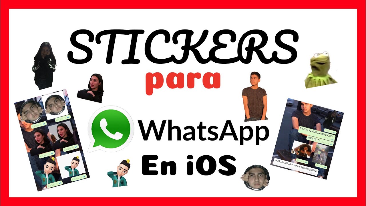 Como hacer STICKERS para WHATSAPP en iOS (¡Si funciona