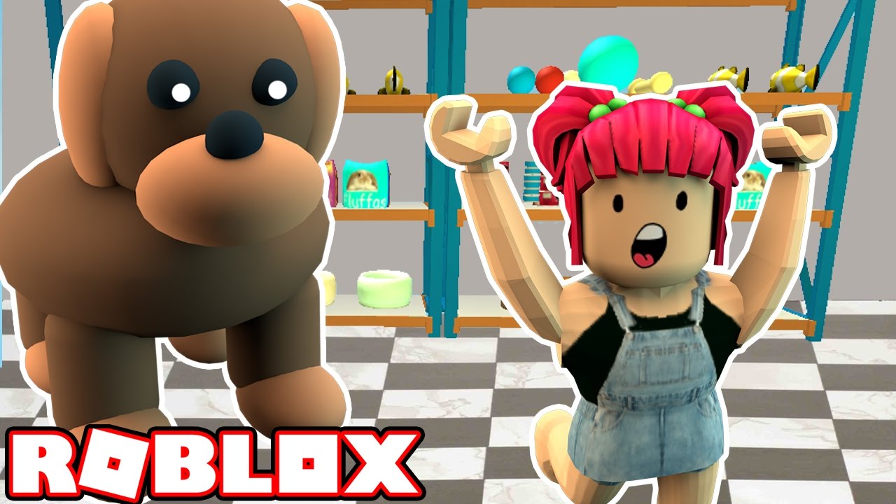 Giant Killer Dog Roblox Escape The Evil Pet Store Amy - roblox obby dog