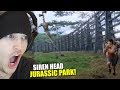 SIREN HEAD in JURASSIC PARK! (Siren Head Meme Compilation Reaction)