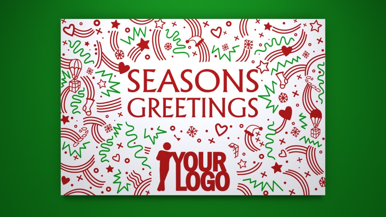 christmas photo card template