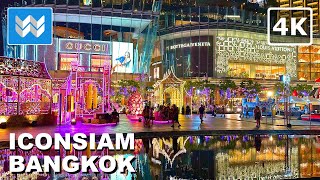 [4K] ICONSIAM River Park in Bangkok Thailand 🇹🇭 Night Walking Tour Vlog & Travel Guide by Wind Walk Travel Videos ʬ 3,368 views 6 months ago 16 minutes