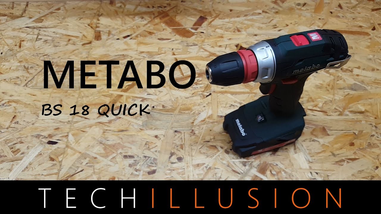 Metabo Akkuschrauber Bs18 Quick Review Youtube