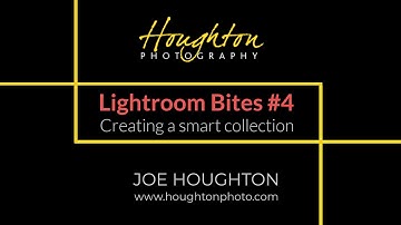 Lightroom Bites 004 - Creating a smart collection