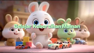 Belajar Kebersihan Mainan 🧸✨ | Lagu Anak Rapikan Mainan | Perkembangan Otak