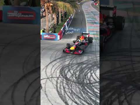 استعراض رهيب فورمولا ١سباق جدة