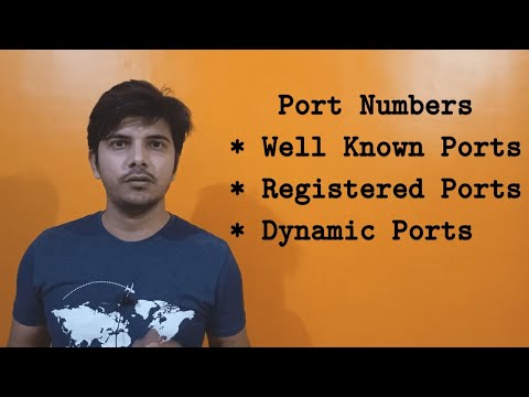 Port Numbers and Its types | Default ports | Dynamic ports | Registered Ports | Well known ports