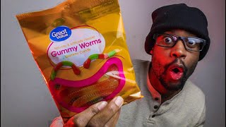 Asmr Eating Gummy Worms Candy Squishy Sounds Asmr Ty