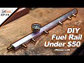 DIY Custom Fuel Rail Build | Datsun L28 Engine