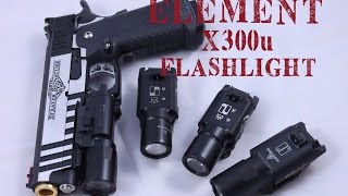 AIRSOFT | REVIEW | TBC | Element x300u flashlight ( ENGLISH SUBS )