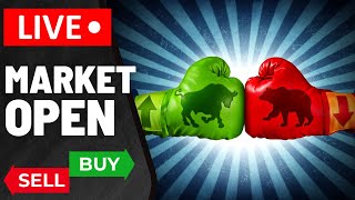 🚨 [LIVE]: Calm BEFORE the Storm! (Market Open!)