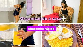 Mini Vlog: Organização + Almoço