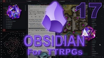 Obsidian for TTRPGs - E17 - Fantasy Statblocks  (Part 01)