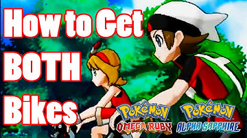 How To Get BOTH Mach and Acro Bikes: Pokemon Alpha Sapphire and Omega Ruby