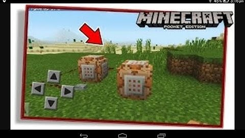 MCPE official 1.0.5 update (Command Blocks Added)