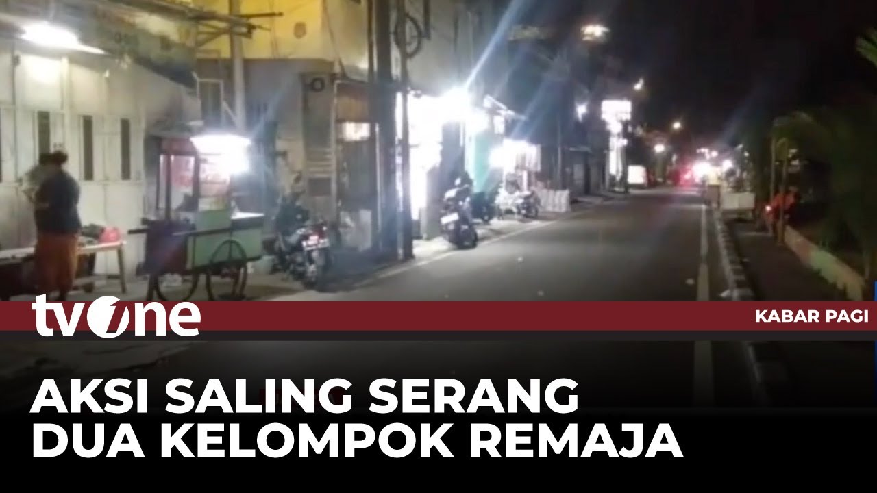 Dua Kelompok Remaja di Tanah Sareal, Jakbar Tawuran, Satu Orang Terluka | Kabar Pagi tvOne