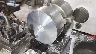 How to make aluminium drive wheel for belt grinder